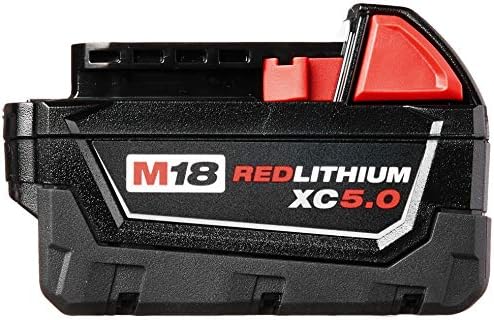 Milwaukee 48-11-1850 M18 Redlithium 5.0ah Bat Pack