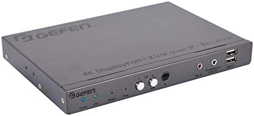 4K DisplayPort KVM sobre IP - receptor