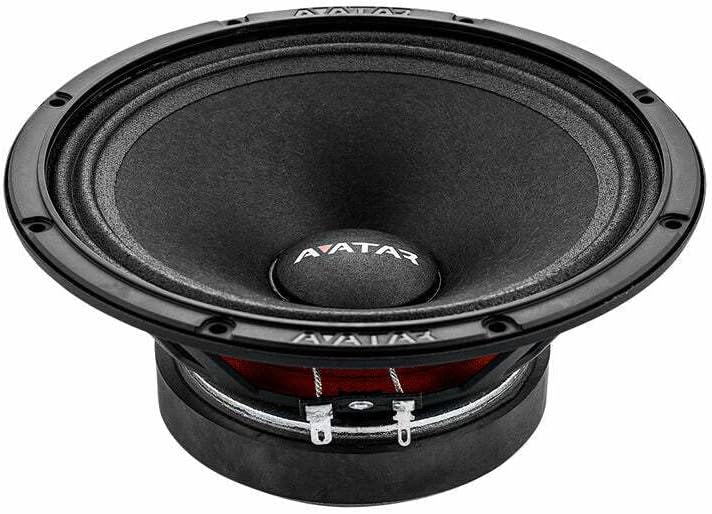 Avatar tsunami mtu-61le preto 300 watts 4-ohm 6,5 alto-falantes de gama média