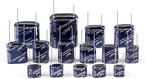 Hikota 5.5V Super Capacitor CDA 0,22F 1 2 3,5 4 5 7,5 10 15f Combinação de Capacitores de Dados de Viagem do Veículo Viajante F-Tipo