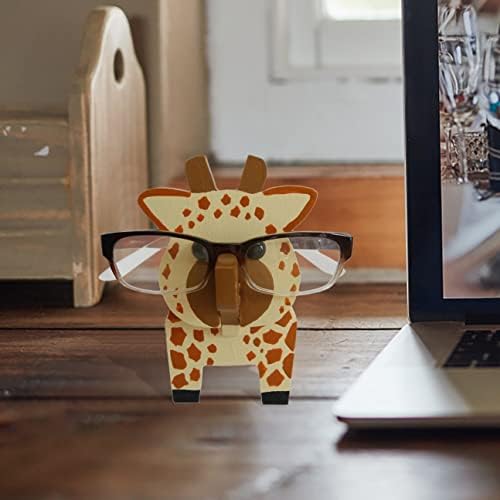 Os óculos de animais criativos fofos moldam o escritório de decoração de escritório em casa