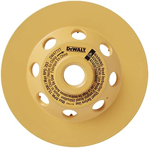 Roda de moagem de Dewalt, copo de diamante, 4 polegadas