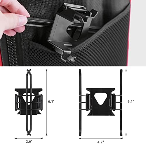 Equipamento de desembarque de Heiyrc para Ruko F11 Pro/F11 GIM2 Drone Extensões dobráveis ​​Kit de perna estendida de liberação