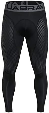 Gdjgta calça para homens Treinamento rápido ao ar livre elástico calça de fundo apertado esportes calças esticadas perneiras