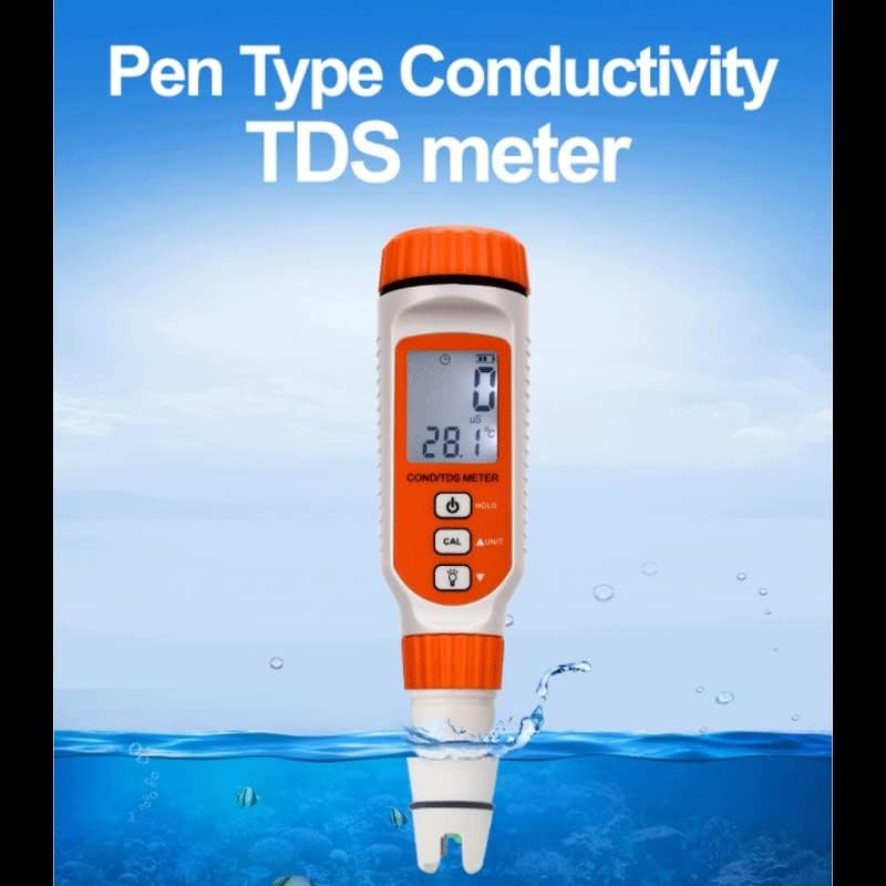 Analisador de condutividade do medidor de qualidade da água digital profissional Danjj