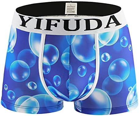 Briefas de boxer respiráveis ​​masculinas Bulge suporta bolsa de boxe confortável boxe de roupas íntimas garoto de calcinha