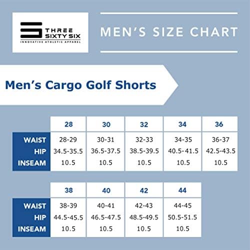 Shorts de golfe de carga para homens - ajuste seco, bolsos grandes, leves, alongamentos de umidade, alongamento de 4 vias