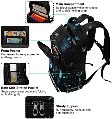 Mochila de Backpack para meninos para meninos, garotas, laptop bookbag baging de viagens leves da escola de viagem