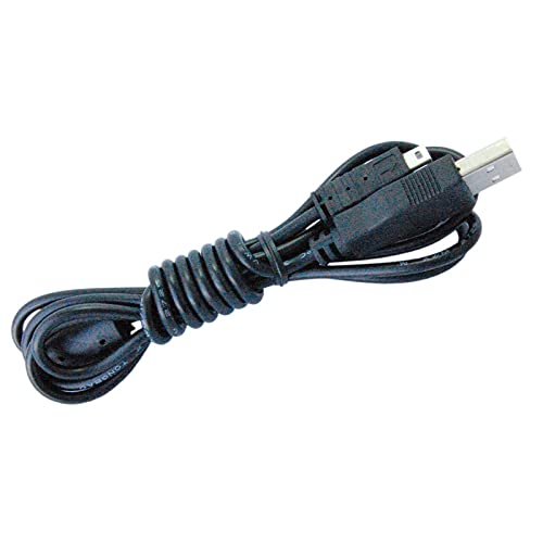 Cabo USB HQRP compatível com Olympus Fe-5010, FE-5020, SP-600UZ, STYLUS-7010 Câmera digital