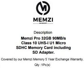 MEMZI PRO 32GB CLASS 10 90MB/S MICRO SDHC CARTÃO DE MEMÓRIA COM ADAPTADOR SD PARA TOMTOM GO PROFISSIONAL SAT SAT NAV's