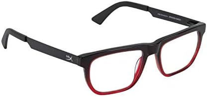 Hyperx Spectre Stealth - Juventude 10+ Eyewear, óculos de bloqueio de luz azul, proteção UV, estrutura de acetato, templos