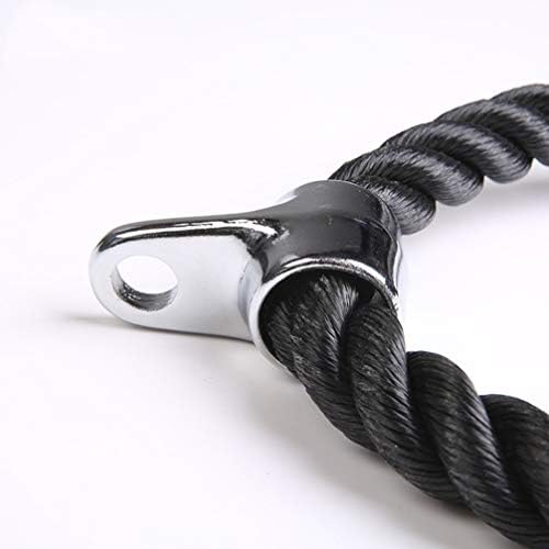 Tríceps de besportble puxando corda de corda pesada ginástica fitness ticep barra de fixação de cabos de cabos para ginásio e polia