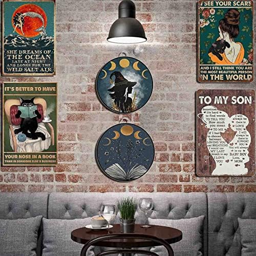 Melhor Mãe Ever Tin Sign para Mom Fora Filha Filha Son Novidade Sinais de metal vintage Feliz Dia das Mães Aniversário Vintage Poster Retro para casa Decoração de parede de quarto da cozinha Placa 8x12inch