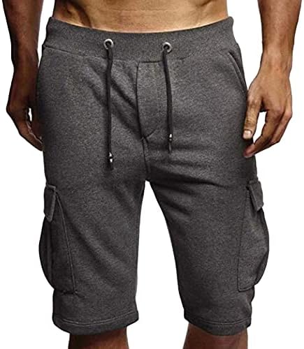 Shorts de carga masculinos de jeke-dg masculinos grandes e altos shorts soltos shorts ativos caminhadas casuais shorts