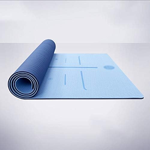 Zhangjinyishop yoga tapete home tapete de fitness yoga mat almofada iniciante não deslize slip grossa mato de ioga