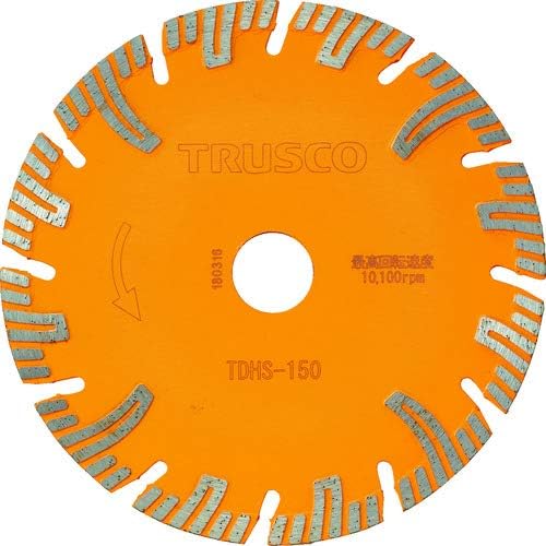 TRUSCO TDHW-180 CUTTOR DE DIAMIANTE Ondas de proteção, 7,1 x 0,1 polegadas