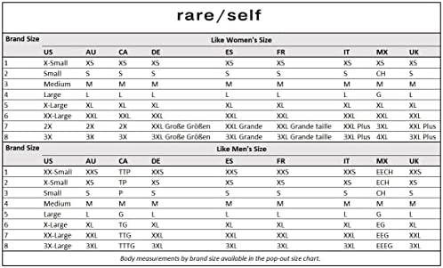 raro/self all-gênero com botão de algodão com pedaços para baixo