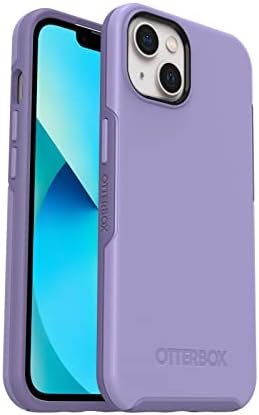 OtterBox iPhone 13 Symmetry Series Case - Clear, Ultra -Sleek, Compatível de Carregamento sem fio, bordas elevadas Proteger a câmera
