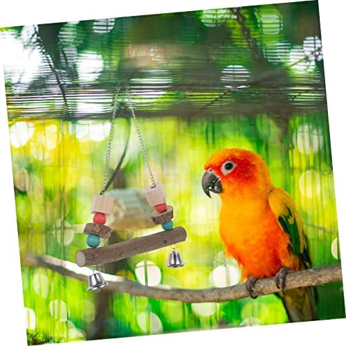 Patkaw Parrot Perch papagaio brinquedo de balanço de pássaro pequeno gaiola de pássaro brinquedos pássaros brinquedos papagaio de brinquedo cockatiel poleiro