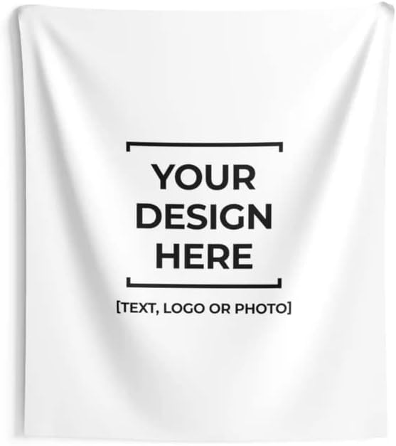 WEIYOUDP Design seu próprio cenário personalizado da parede de tapeçaria com o logotipo Personalize os cenários das festas