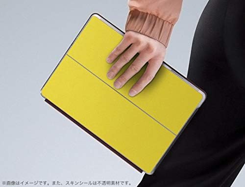capa de decalque igsticker para o Microsoft Surface Go/Go 2 Ultra Thin Protective Body Skins 008966 simples amarelo simples
