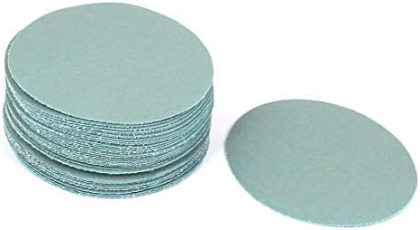 X-DREE 4 DIA Silicone CarboneL Sandpaper Shep Disc 5000 Grit 50pcs (Disco de Lija para Papel de Lija de Carburo de Silicona '4'