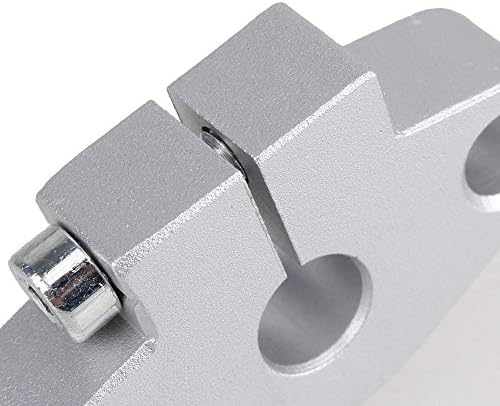Vertical de 8 mm de diâmetro linear rolamento de bucha de slides e eixo linear de 400 mm eixo óptico com trilho de haste de suporte