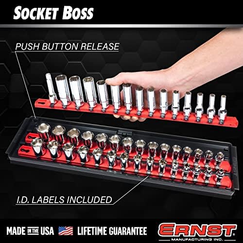 Ernst Manufacturing - Socket Boss Combo Pack Red