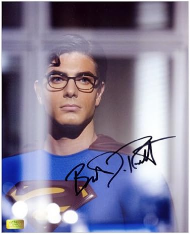 Brandon Routh autografou 8x10 Superman Retorna a foto de janela