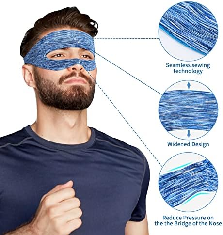 Guarda -suor ajustável, banda de suor de máscara de VR, acessórios de VR respiráveis ​​Máscara de máscara, absorvedor
