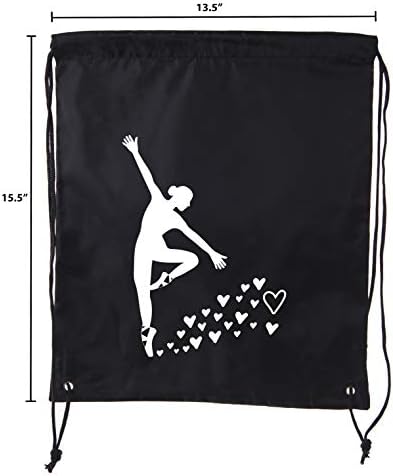 Bolsas de dança, mochilas de balé para garotas, mochilas Cinch de dança