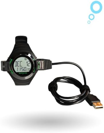 Swimovate Poolmate Live Download Clip for the Poolmate Live Watch, Black