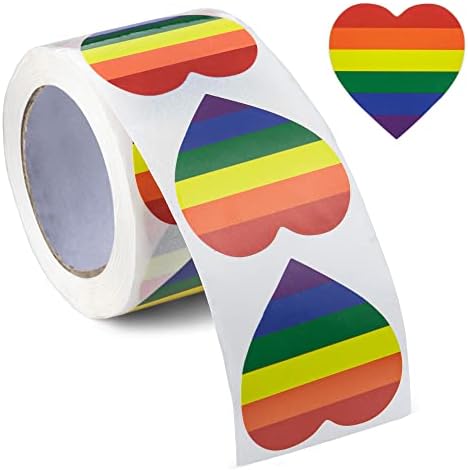 Rainbow Democrata Donkey Adesivos - Símbolo de burro do Partido Democrata LGBTQ para rótulos, envelopes, pôsteres e muito mais