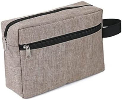 Sacos de cosméticos de armazenamento WDBBY Viagem Bolsa cosmética Bolsa de lavagem à prova d'água Washington Bolsa de bolsa de mão para homens Bolsa de homens