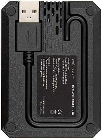 PROMASTER DO CARREGADOR USB DUE para a Sony NP-FW50