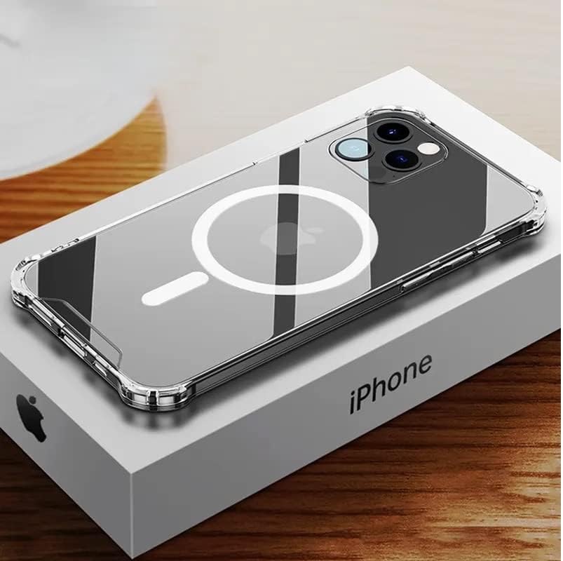 P-Trust [2023 Novo] iPhone 14 Pro Max Clear Case com lente de câmera e protetor de tela de vidro [3 em 1], pára-choques