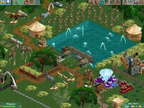 Rollercoaster Tycoon 2 Combo Park Pack - PC