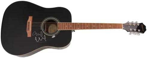 Mike McCready assinou o Autograph Commless Tamanho Gibson Epiphone Guitar Guitar w/ Beckett Authentication Bas Coa - Pearl