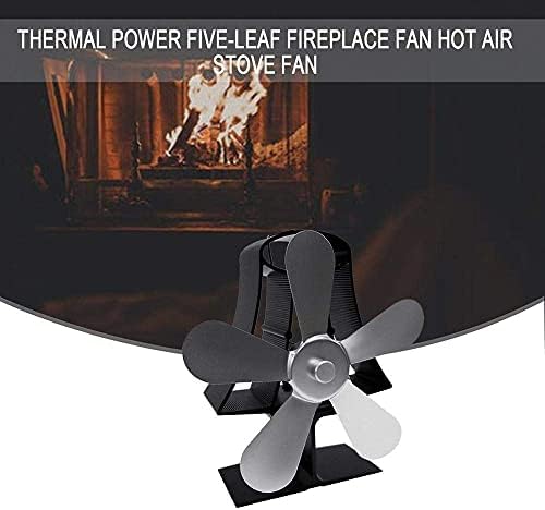 Lareira Radiadora economia de energia Térmica lareira ventilador de leite fogão a calor Fan para o queimador de madeira/tronco