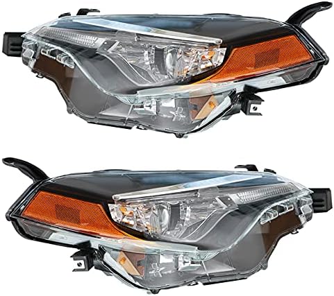 Substituição dos faróis de Lablt para 2017 2018 2019 Toyota Corolla Le Eco L Le Models LED Driver do farol + lado do passageiro