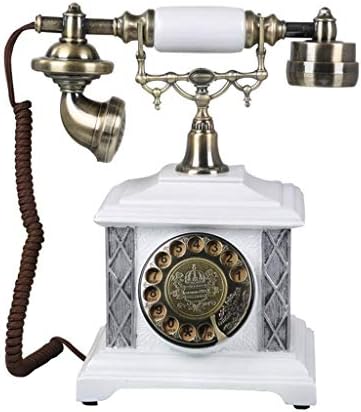 Walnuta Design Telefone antigo - telefone rotativo - telefone retrô com fio - telefones decorativos vintage