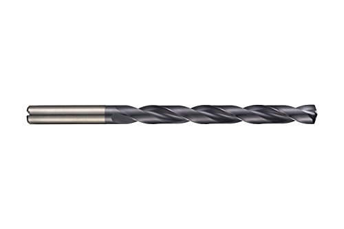 Dormer R4599.3 FORÇA DE CARBIDO SOLIDE FORCEX, haste reforçada, diâmetro de corte 9,3 mm, comprimento da flauta 106 mm, comprimento