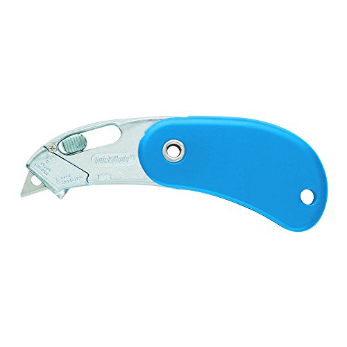 Marca parceira marca PSC-2 cortador de segurança de bolso de primavera, azul