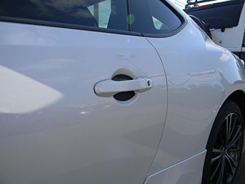 Acessório de fibra de carbono Acessório da porta da porta do carro protetor protetor de capa de arranhão se encaixa mazda