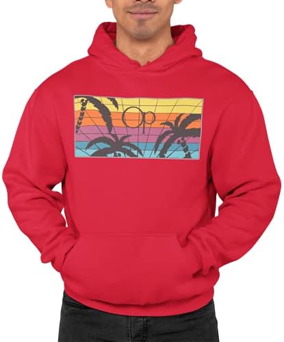 Ocean Pacific Men's Cotton Blend Poster Pullover Hoodie