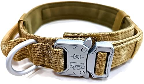 PETS PROMAX - Collar de cão tático [Collar de cães de caça de qualidade militar de qualidade à prova d'água], colar de cachorro