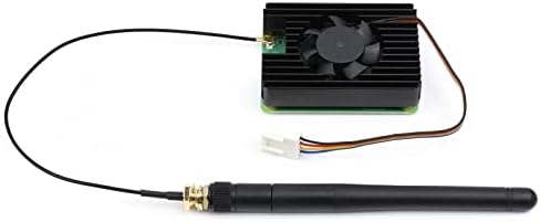 Ventilador de resfriamento de ondas para Raspberry Pi Módulo de computação 4 cm4, dissipador de calor all-in-one, velocidade