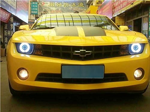 Estilo de carro Gowe para os faróis de LED de Chevrolet Camaro para Camaro 2009-2015 DRL H7 HID Bi-Xenon Lens Angel Eye Beam