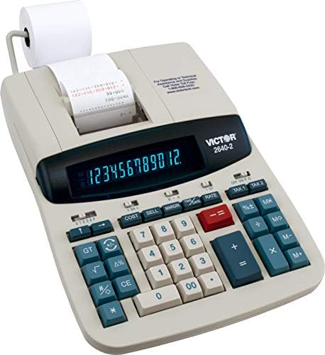 Victor 2640-2 calculadora comercial de 12 dígitos
