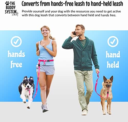 O sistema de amigos, mãos ajustáveis, coleira de cachorro livre, coleira sem mão para correr, correr, caminhar, fazer